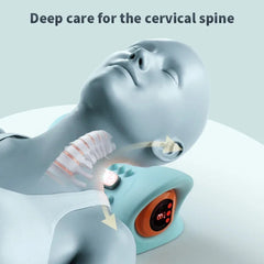 Multifunctional Infrared Neck Massager with Vibration & Heating for Cervical Support and Relaxation