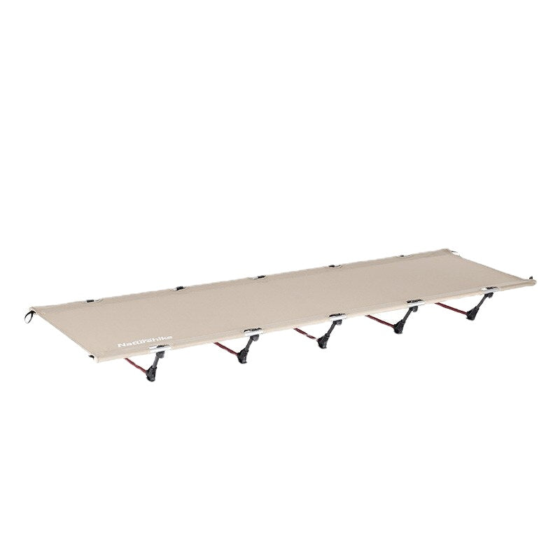 Outdoor Camping Bed Polyester Oxford Outdoor Folding Bed Tear Rsistant Ultralight Camping Furniture Aluminium Alloy