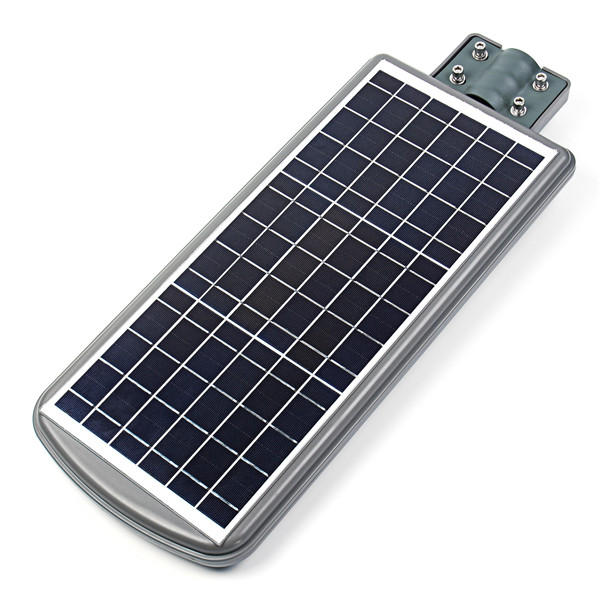 60W Solar Powered Waterproof Motion Sensor Light Sensor LED Street Light  with Remote Controller