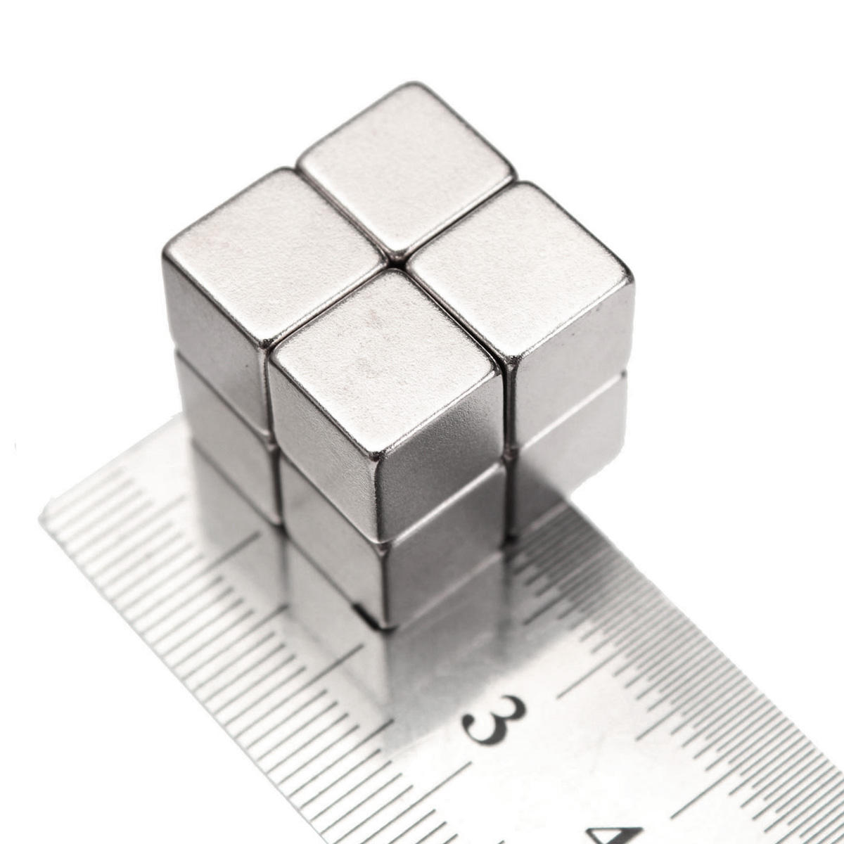8pcs N52 10x10x10mm Block Neodymium Magnet Super Strong Permanent Rare Earth Magnet