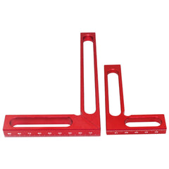 Right Angle Ruler for Woodworking - Accurate 90° Measurements, Durable Aluminum, Lightweight, 100mm & 160mm Sizes Available