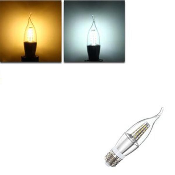 E27 E14 E12 B22 B15 6W 35 SMD 2835 LED Warm White White Candle Light Lamp Bulb AC85-265V