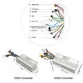 48V 1000W Direct-Drive Ebike Conversion Kit, 55km/h Ultimate Power Hub Motor Wheel Fits Marlin 4, Rockrider ST100, Riverside 120 (26"-29"/700C)