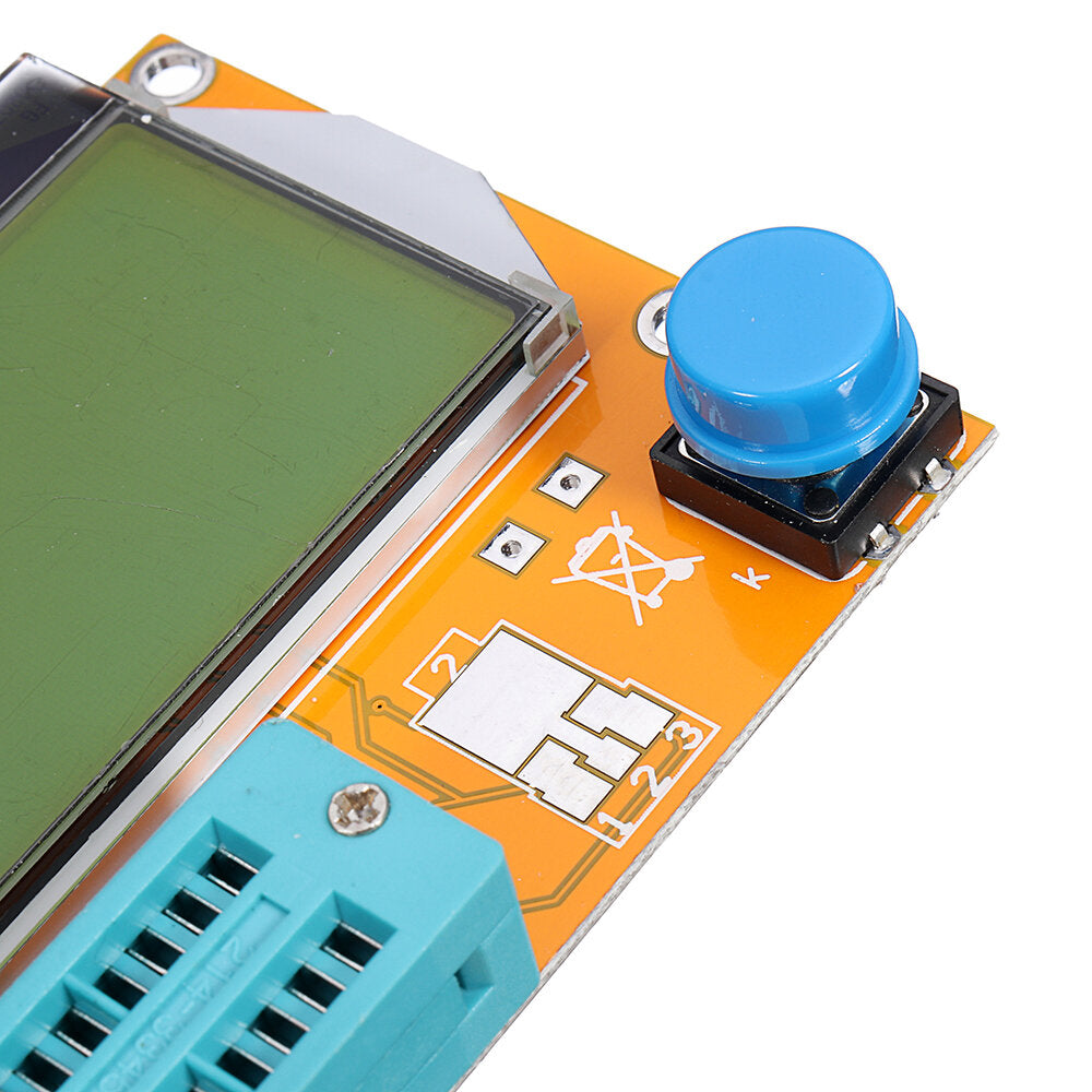 LCD Graphical Transistor Tester Resistance Capacitance ESR SCR Meter