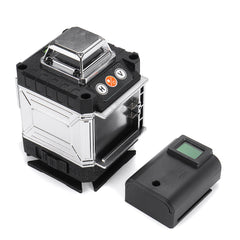 16Lines 360 4D Green Light Laser Level Auto Self Leveling Rotary Cross Measure Tool