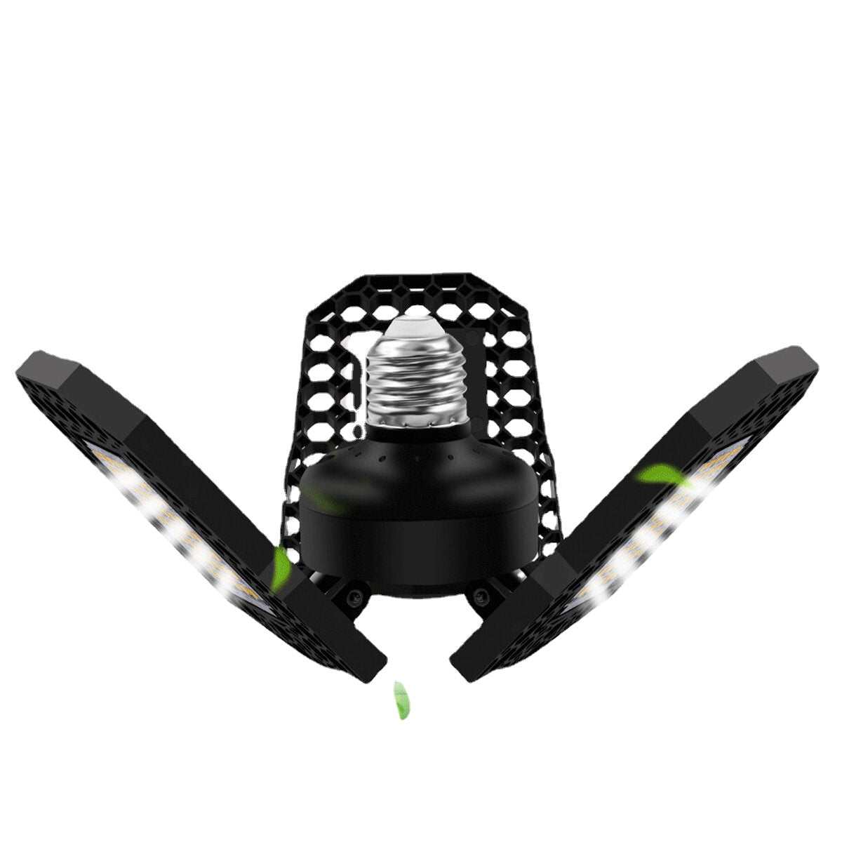 40W 60W 80W E27 LED Bulb SMD2835 Foldable Garage Light Deformable Ceiling Fixture Workshop Lamp AC85-265V