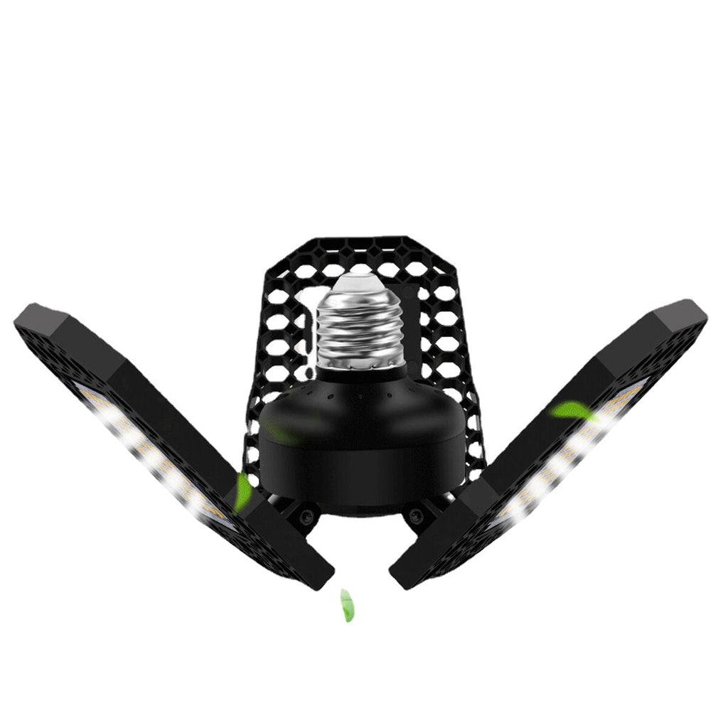 40W 60W 80W E27 LED Bulb SMD2835 Foldable Garage Light Deformable Ceiling Fixture Workshop Lamp AC85-265V