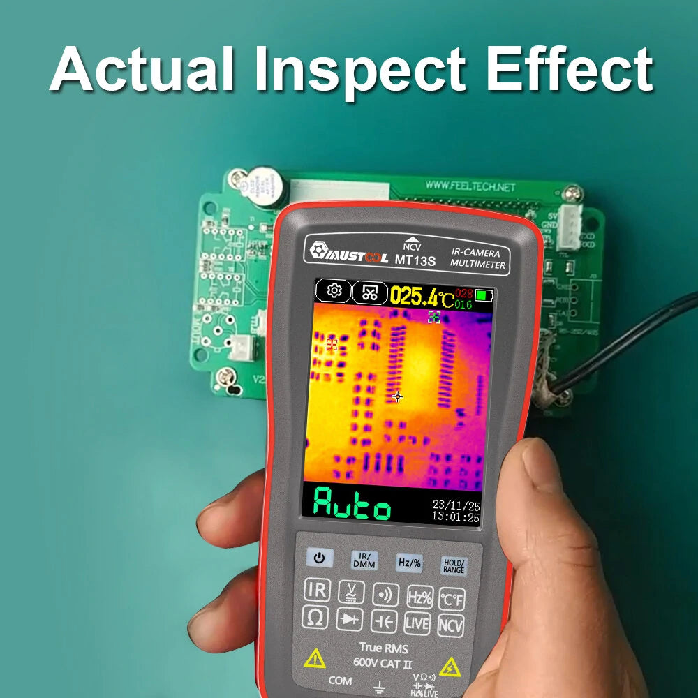 GreenZech Fusion-192 Series | 192x192 HD Thermal Imaging Multimeter | Professional 2-in-1 Diagnostic Station (S & S Pro Models)