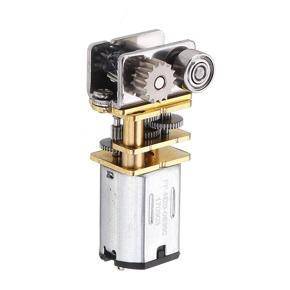 DC12V 11RPM Right Angle Output Metal Gearbox Micro Gear Motor for 3D Pen