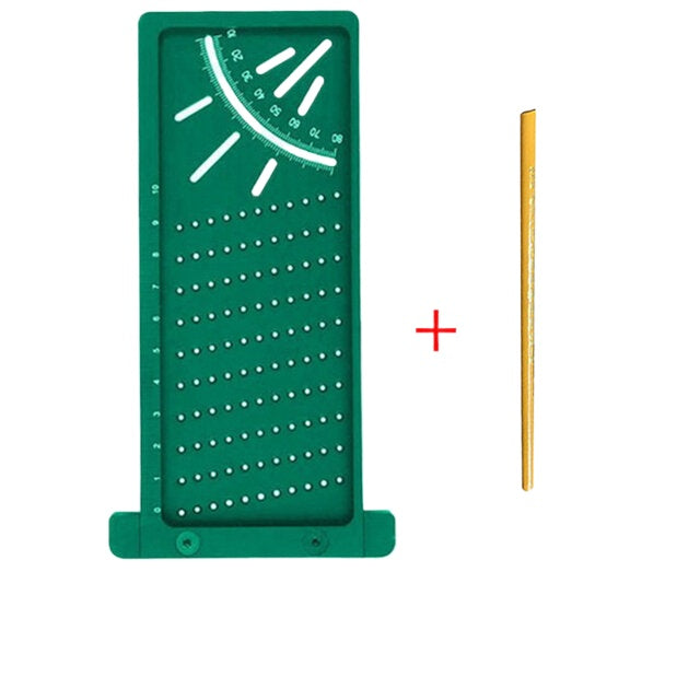 3D Angle Ruler - Multifunctional Measuring Tool for Woodworking, Durable ABS, Lightweight & Portable, Ideal for Engineers & Craftsmen