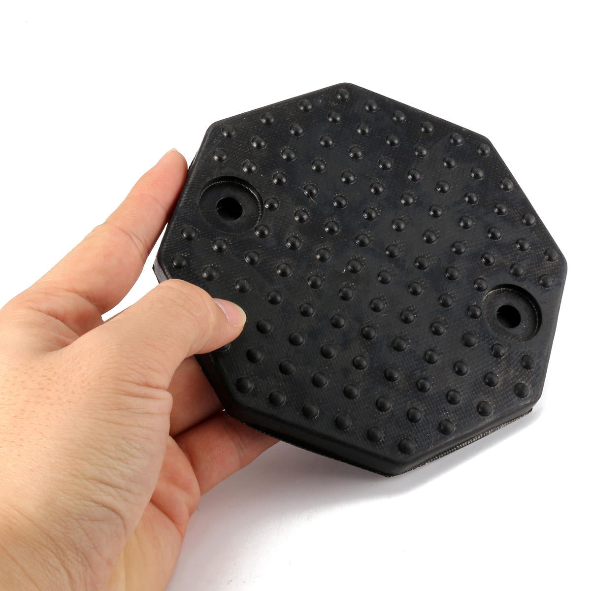 4PCS Octagon Rubber Arm Car Lift Tray Pad Accessories for Car Truck Substantial Rubber Mat