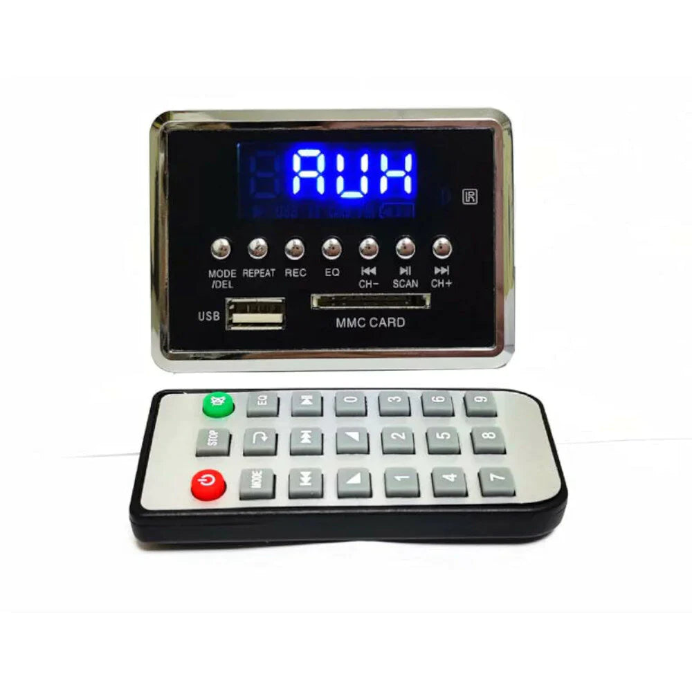 3.7-5V with Recording Bluetooth 5.0 MP3 WMA WAV FLAC APE Audio Decoder Board Blue Screen