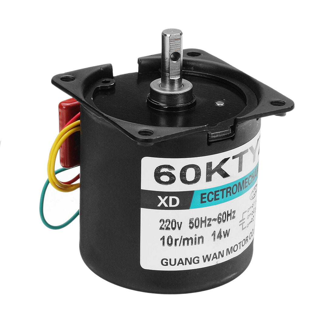 220V 10rpm Permanent Magnetic Electric Synchronous Motor 14W Permanent Magnet Motor