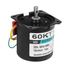 220V 10rpm Permanent Magnetic Electric Synchronous Motor 14W Permanent Magnet Motor