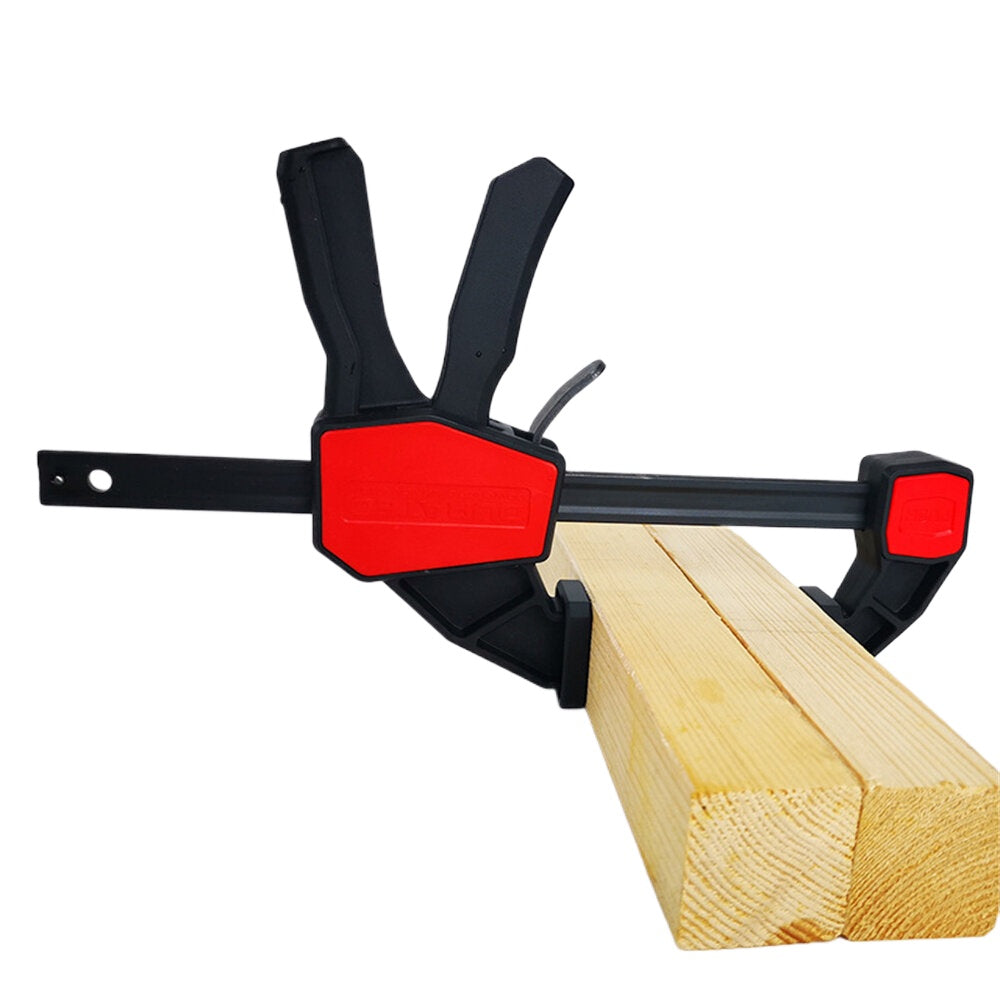 Reinforced G-Clamp with Quick Conversion, 6" & 12" Options, Ideal for Joinery & Laminating, 70KG Clamping Force