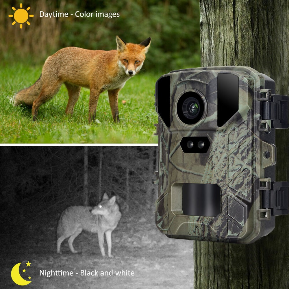 Mini 800 24MP HD Wireless Hunting Camera Infrared Night Vision Tracking Cam 1080P Wildlife Observation Cameras