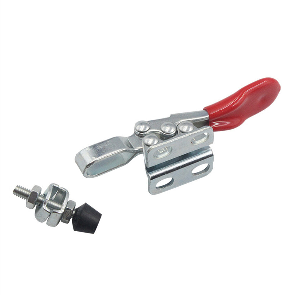 Horizontal Toggle Clamp - Secure Grip, Durable Steel, 27kg Capacity, Easy Vertical Removal, Ideal for Woodworking Projects