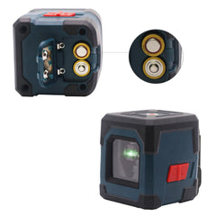 Laser Level Cross Line Laser with Measuring Range 50ft, Self-Leveling Vertical and Horizontal Line