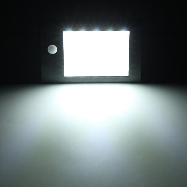 20 LED Solar Powerd Motion Sensor Wall Light Outdoor Garden Path Landscape Lamp