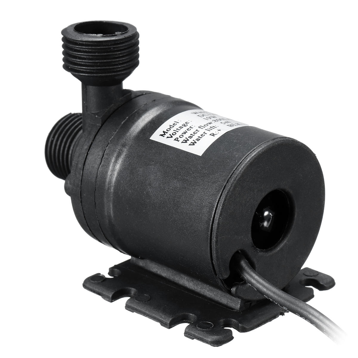 DC 24V Water Pump Ultra Quiet 5.5m Lift Brushless Motor Submersible Water Pump