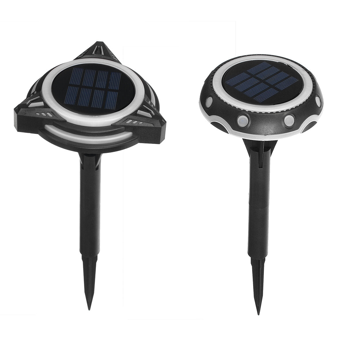 8/10 LED Solar Power Disk Light Buried Light Outdoor Under Ground Waterproof Lamp