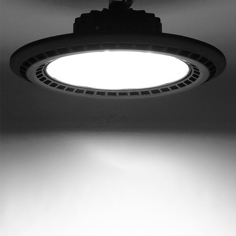 55/110/165/220LED 6000K White Light UFO High Bay Indoor/Outdoor IP65 Factory Warehouse