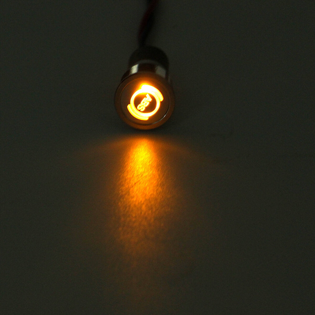 12V 16mm LED Dash Panel Warning Pilot Light Indicator