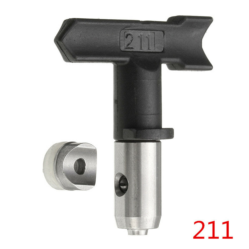 Black Airless Spraying Guns Tips For Paint Sprayer Nozzle