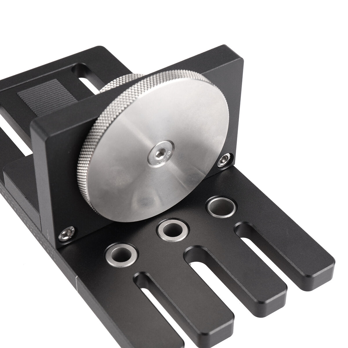 Precision Hole Driller Tool - Durable Aluminum & Stainless Steel, Micro-Adjustment, 2-in-1 for Woodworking Projects