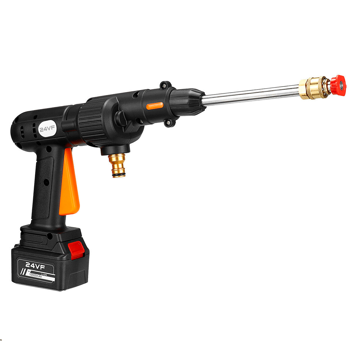 24V Wireless Car Waher 10000mAH With Battery Indicator Electric High Pressure Washer Car Washing Machine Foam Spray Guns
