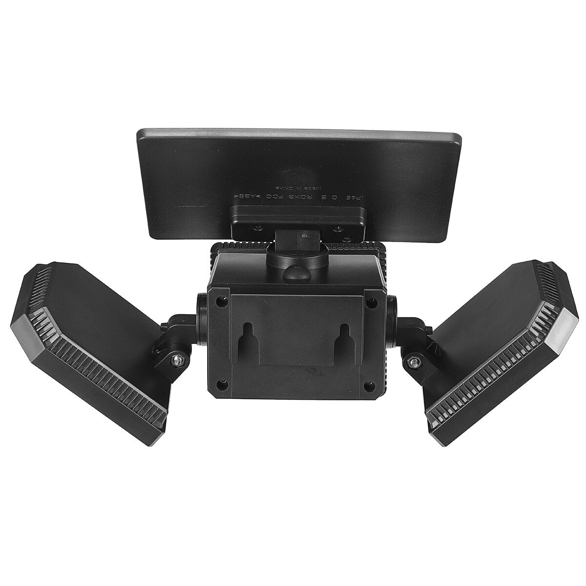 1/2 Pcs 20W 230 LED Solar Power Street Light Double Head Spotlight Motion Sensor Wall Lamp Yard Path Outdoor Lighting