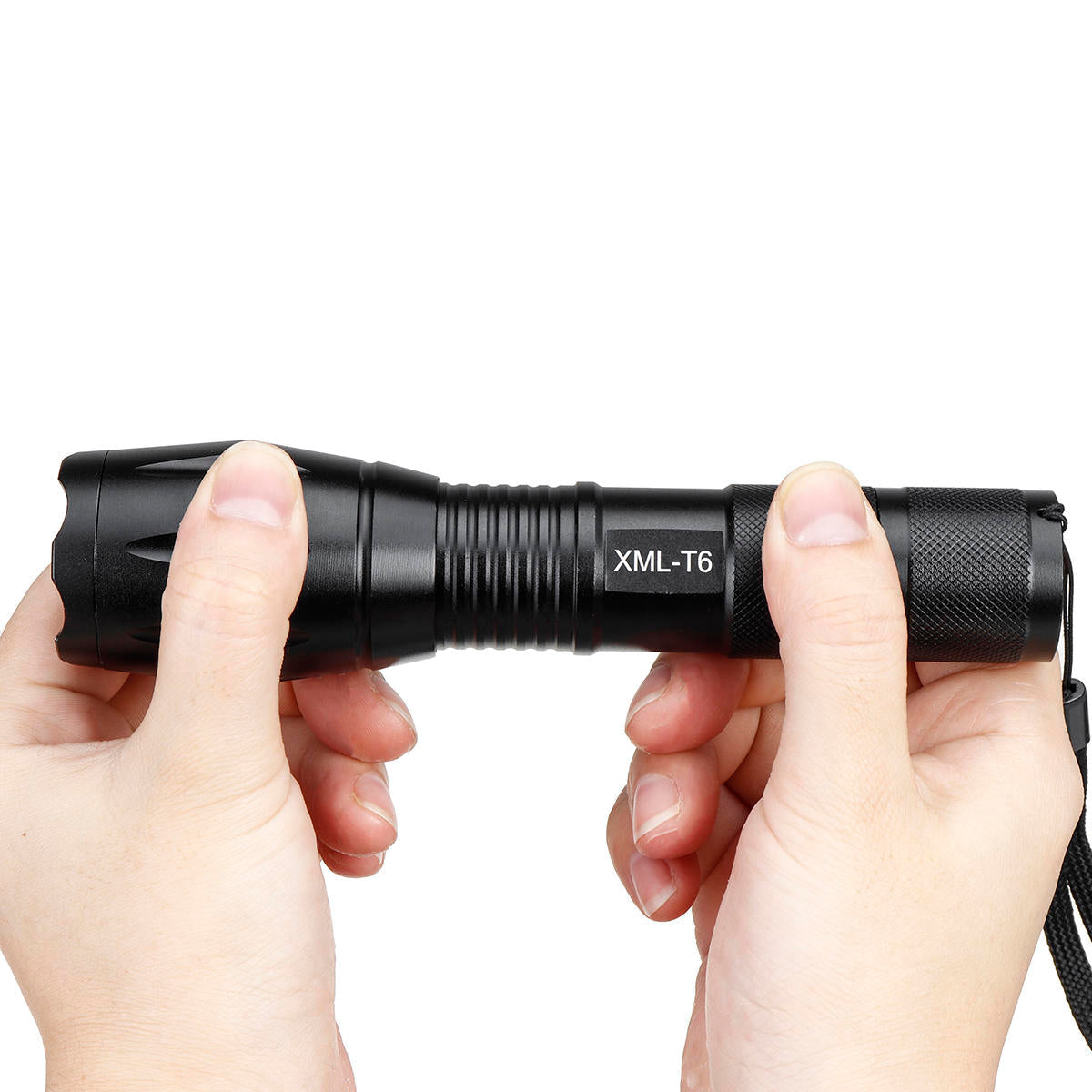 10W LED Flashlight Rechargeable 5 Modes Tactical Torch Light 18650 Battery US/EU/UK Plug