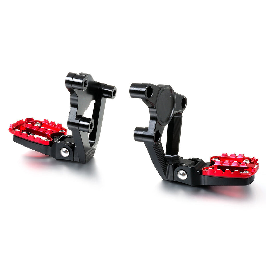 Motorcycle Accessories Folding Rear Foot Pegs Footrest Passenger