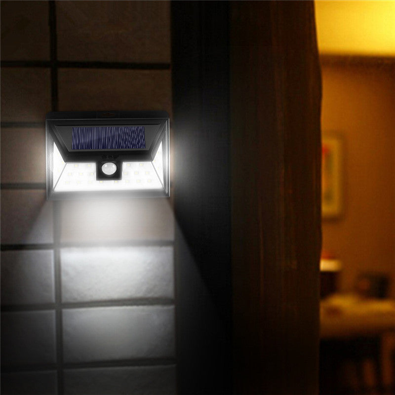 44LED Solar Power Light Motion Sensor Outdoor Security Lamp Garden 3 Modes  Waterproof IP65