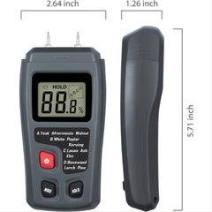 Wood Moisture Meter Handheld Digital LCD Tester