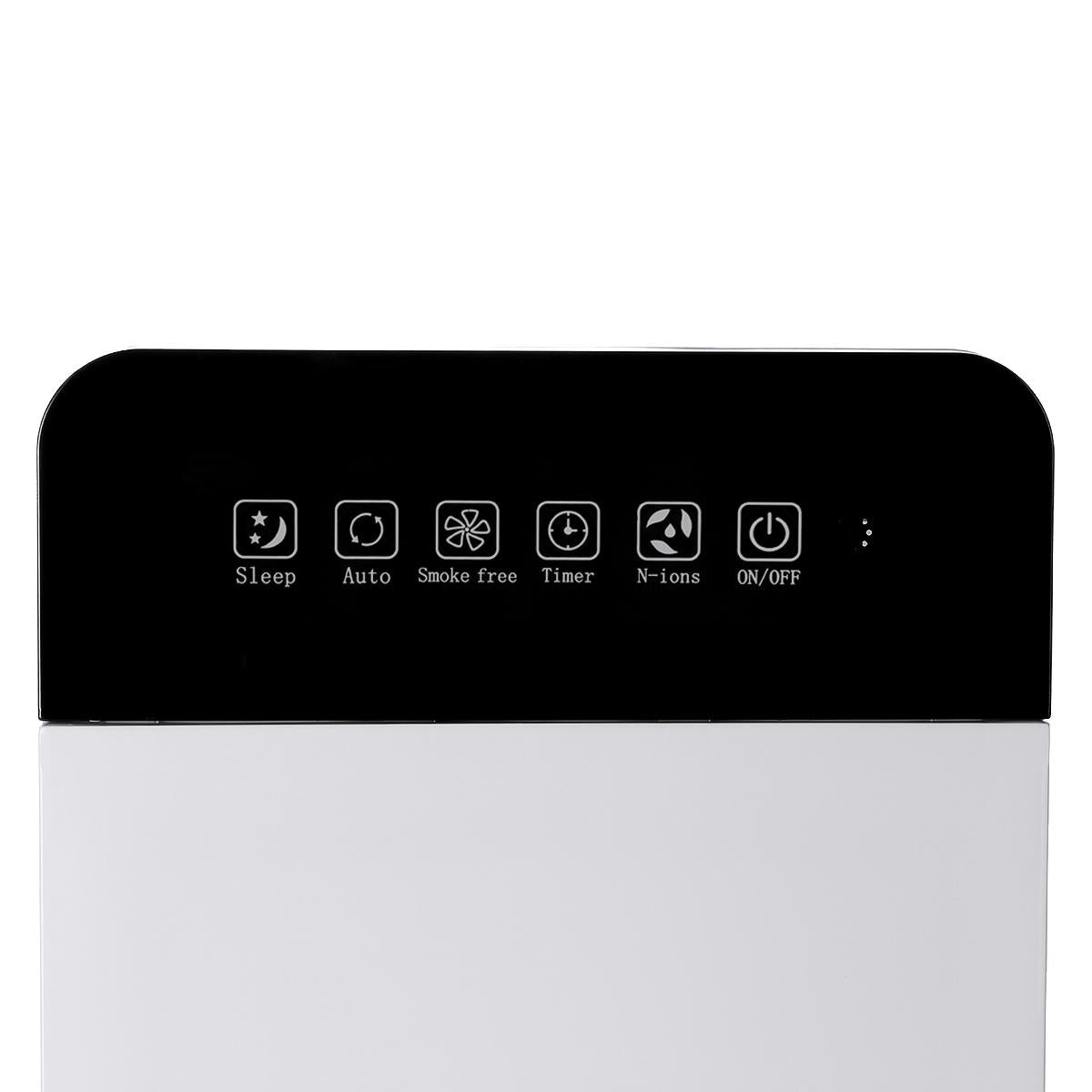 Air Purifier Negative Ions Air Cleaner Remove Formaldehyde PM2.5 W/ HEPA Filter