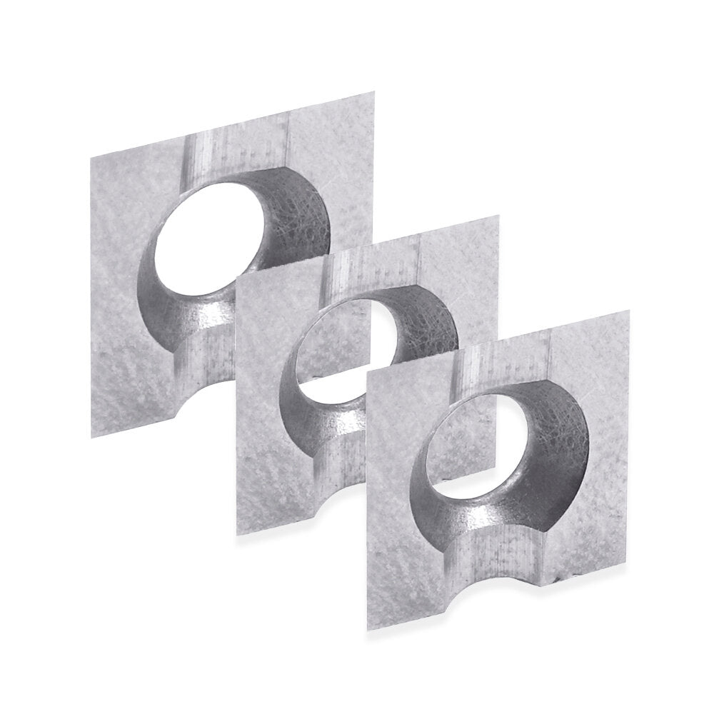 Woodworking Chamfer Plane with 3 Replacement Carbide Insert Double Cutter Edge Corner Plane Chamfering Planer