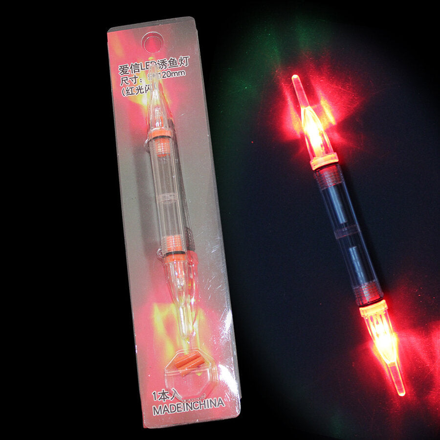 Underwater Night Fishing Light Lure Luminous Attcating Fishing Lamp Alarm Light