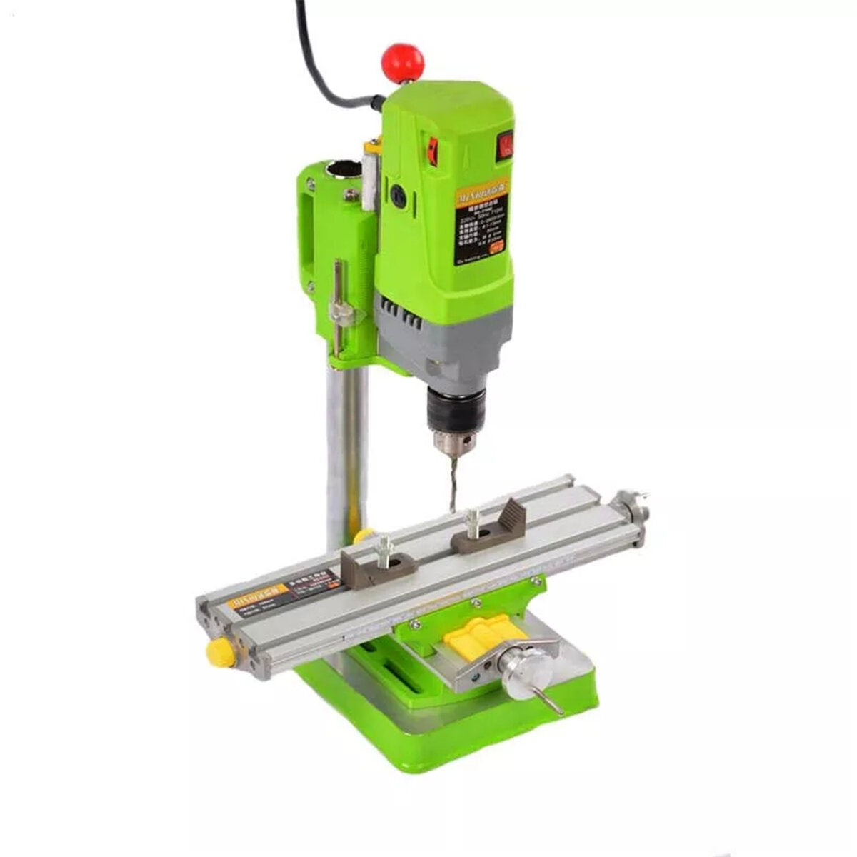 220V Bench Drill Stand 710W Mini Electric Bench Drilling Machine Drill Chuck 1-13mm HT2600