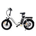 18.2Ah 48V 500W Recommended Top Speed 25KM/H Electric Bicycle Max Speed 32Km/h 20*3.0 Fat Tire 70-80km Mileage Range Max Load 120kg