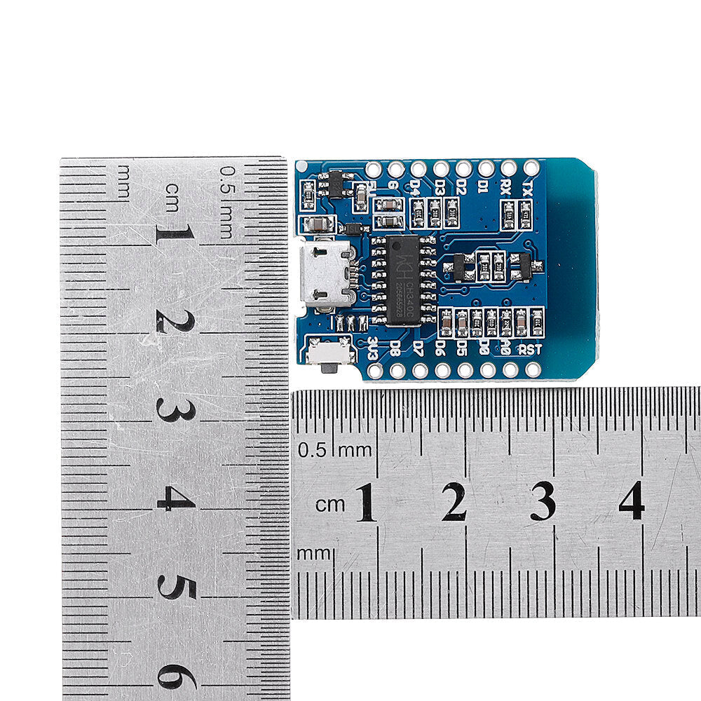 2Pcs Geekcreit D1 mini V2.2.0 WIFI Internet Development Board Based ESP8266 4MB FLASH ESP-12S Chip