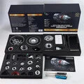 Turbofan Engine Model Assembly Kit with Built-in Battery Magnet Creative Desktop Ornaments Physics Experiment Science Education Toys
