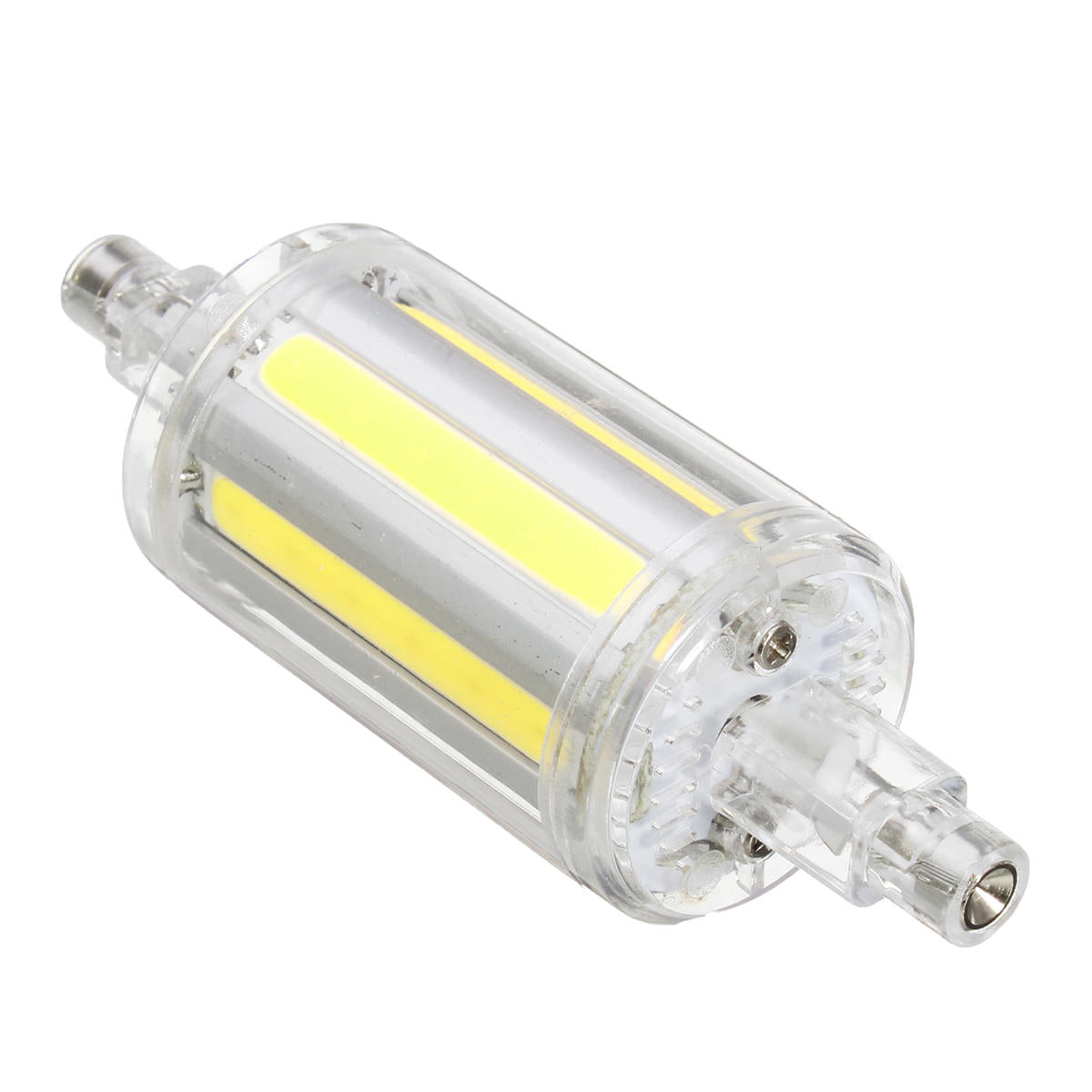 8W COB Yes/No Dimmable Pure White Warm White LED Corn Light Bulb AC85-265V