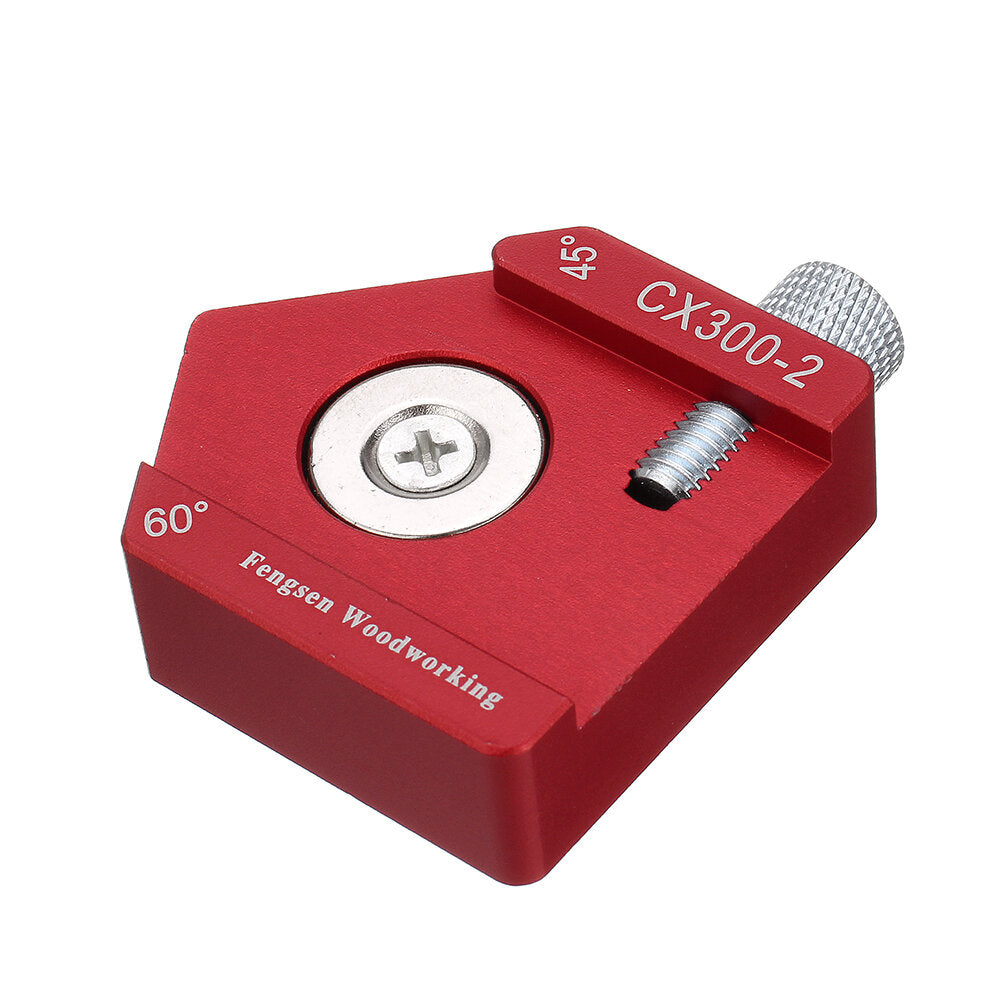 CX300-2 Adjustable 45/90 Degree Ruler - Stainless Steel & Aluminum, Precision Woodworking Tool for Accurate Measurements
