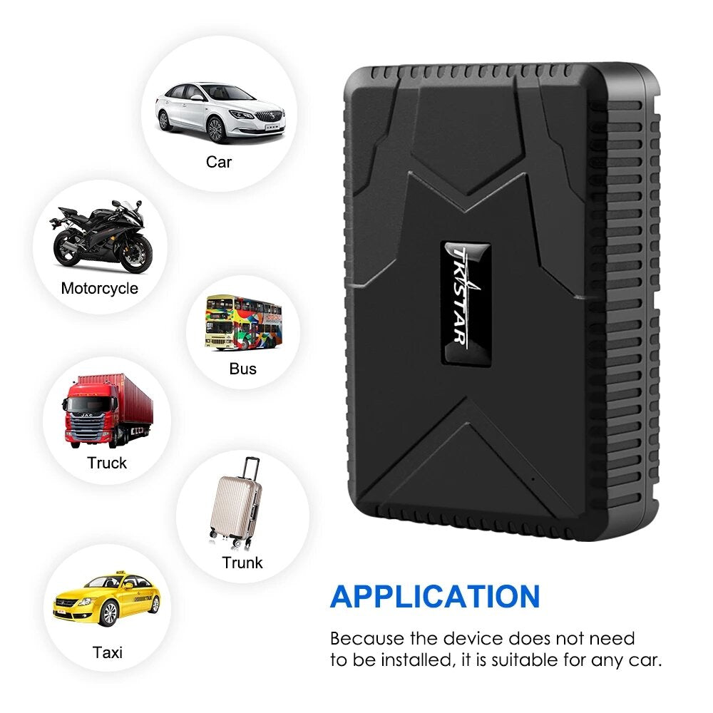 Car GPS Tracker GPS Locator 10000mAh 180 Days Standby Magnet Waterproof IP65 GPS Car Tracker Tamper Alert LIFETIME FREE APP PK TKSTAR TK905