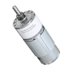 Large Torque Gear Motor DC12V Reducer Motors Reversed with Metal Gearbox Cooling Fan
