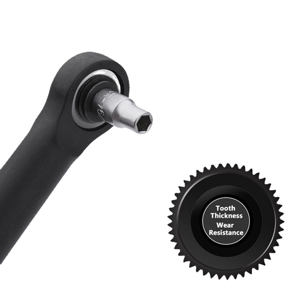 8 PCS Quick Ratchet Socket Wrench Strong Set Hexagon Sleeve Universal Wrench Assemble