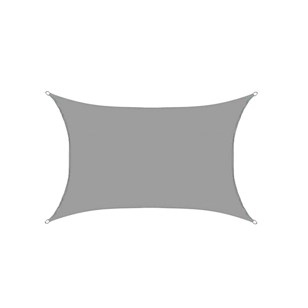 4 x 6m Instahut Sun Shade Sail Cloth Shadecloth Awning Canopy Rectangle Square UV Protection Waterproof