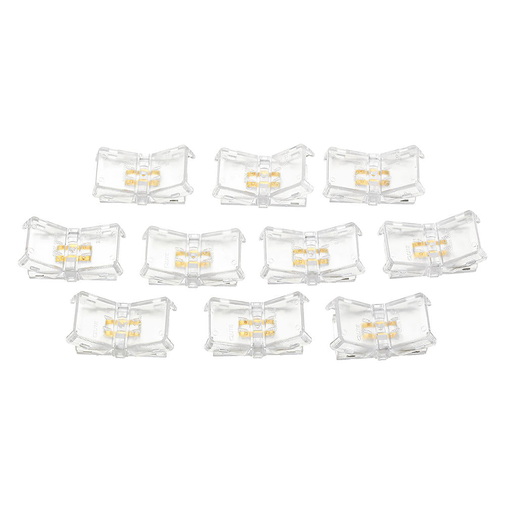 10PCS 2Pin 8MM Board to Board/Board to Wire Connector for Waterproof Single Color LED Strip Light