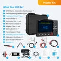 NEW Micsig AHO14-200 Automotive Oscilloscope 12bit 200MHz Bandwidth 1GSa/s Sampling Rate 4 Channels 110Mpts Memory 8 Inch Touch Screen